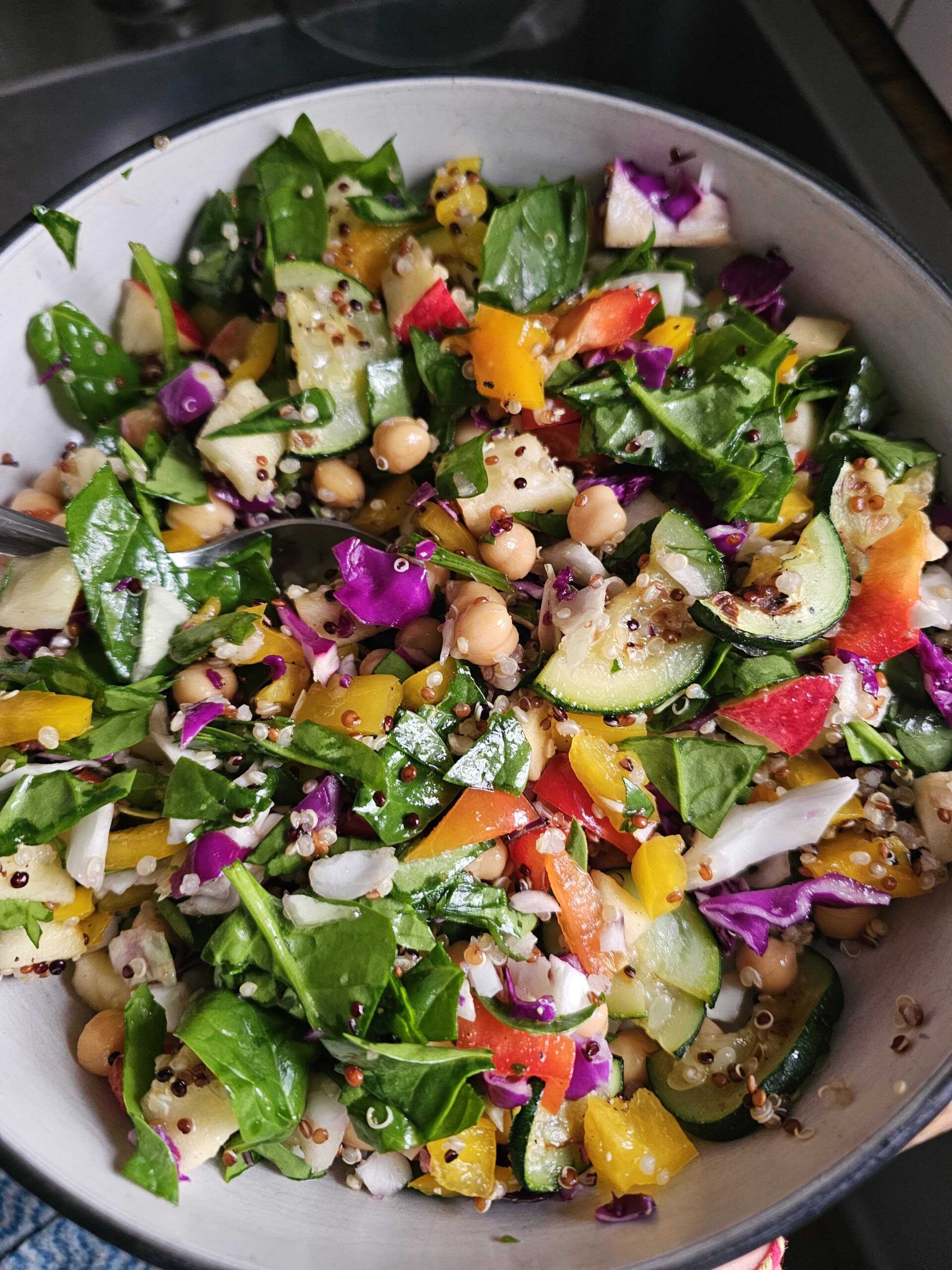 Kale & Quinoa Bean Salad